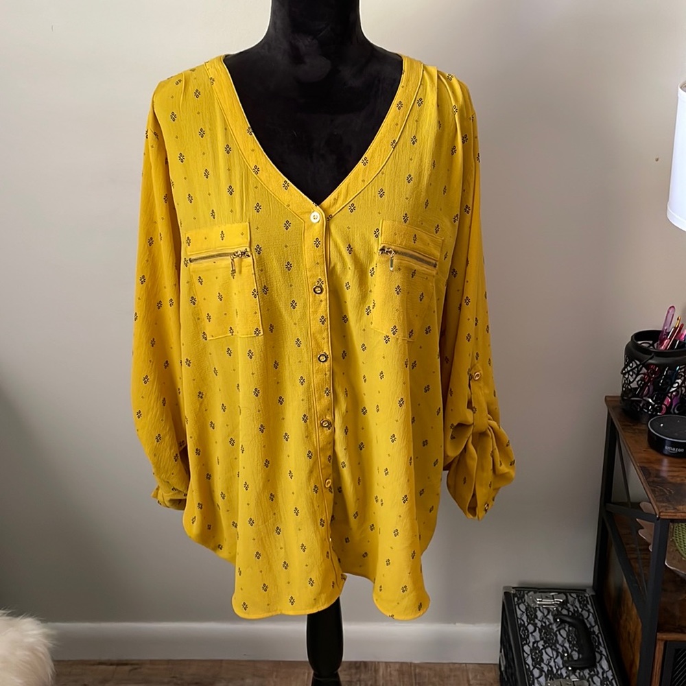 Yellow Blouse